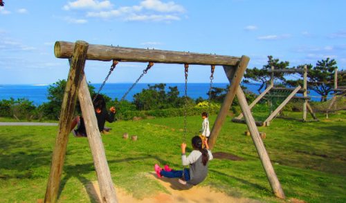 久米島の隠れたスポット銭田森林公園