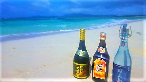 久米島ハテの浜ならポスターのような写真も簡単に撮れます。
