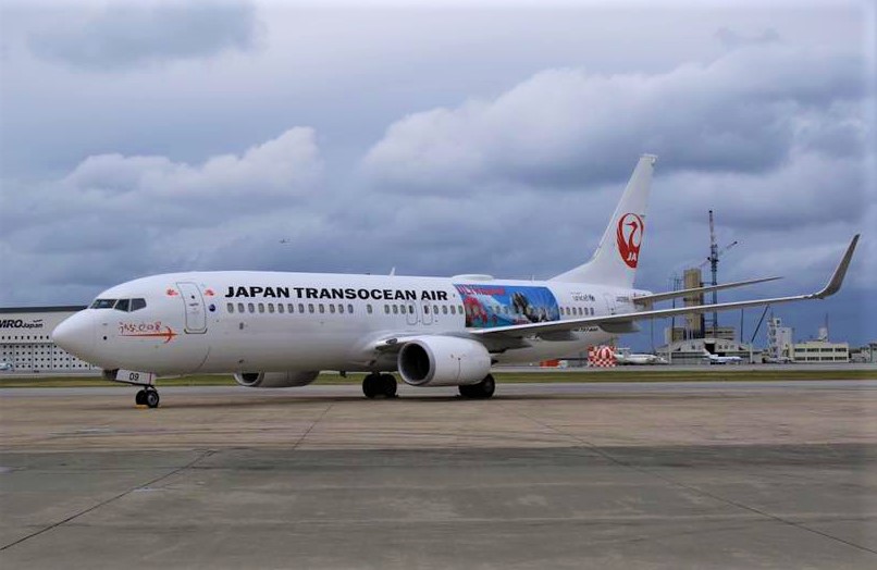 ウルトラマンJETが就航！JTA・日本トランスオーシャン航空