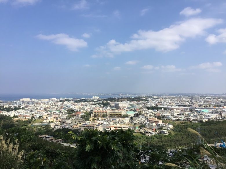 浦添城から見る景色