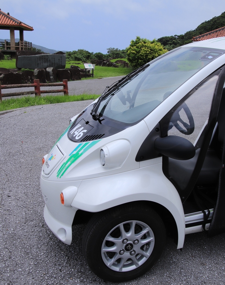 久米島　電気自動車