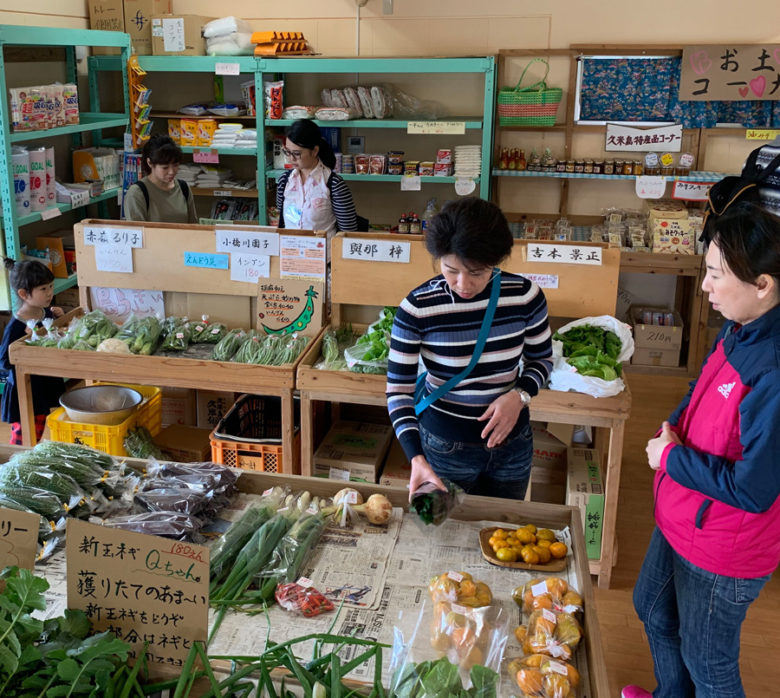 久米島沖縄への移住前に、スーパーも体験・下見です。
