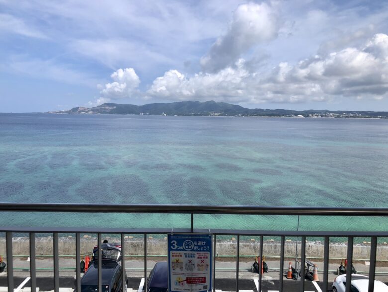 道の駅許田からの名護湾