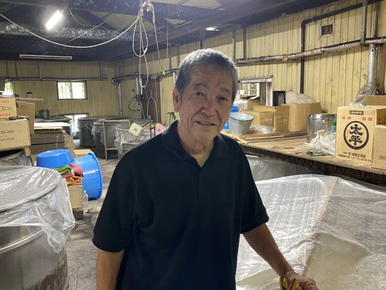津波古酒造太平感謝祭真栄城宏杜氏
