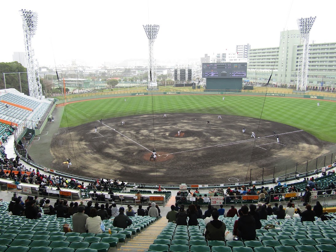 沖縄プロ野球キャンプは、無料の紅白戦、練習試合を楽しもう！