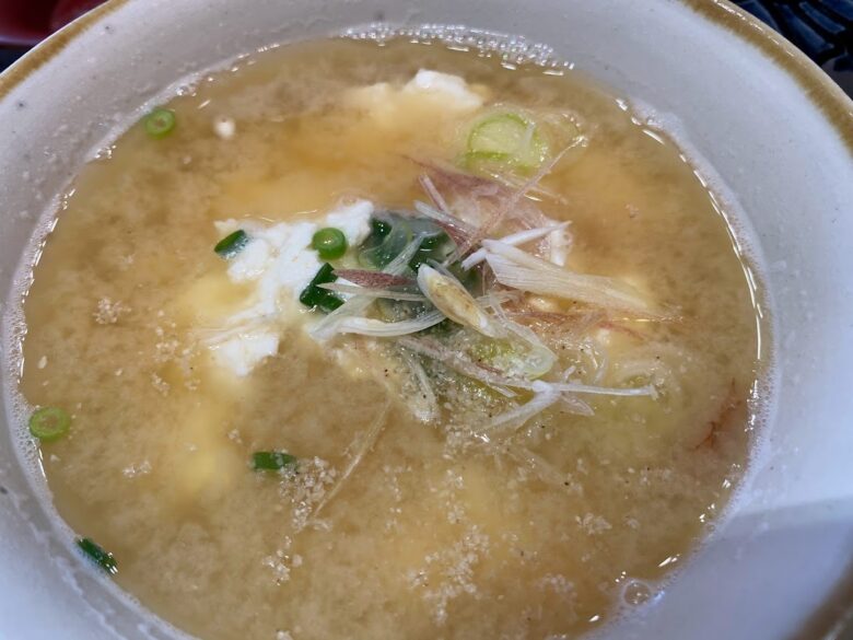 王朝味噌で作るかちゅー湯を首里城で食べる