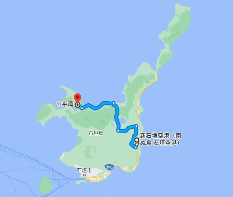 石垣島map