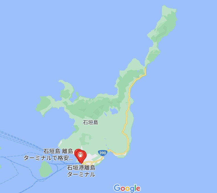 石垣島離島ターミナル地図