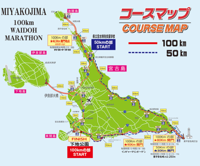 宮古島100kmワイドーマラソン