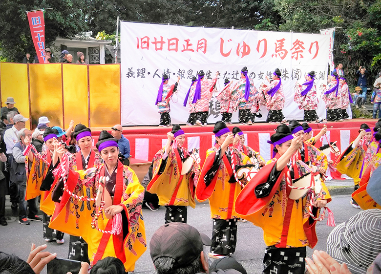 長い歴史を有する那覇市辻の伝統行事「じゅり馬まつり」開催！